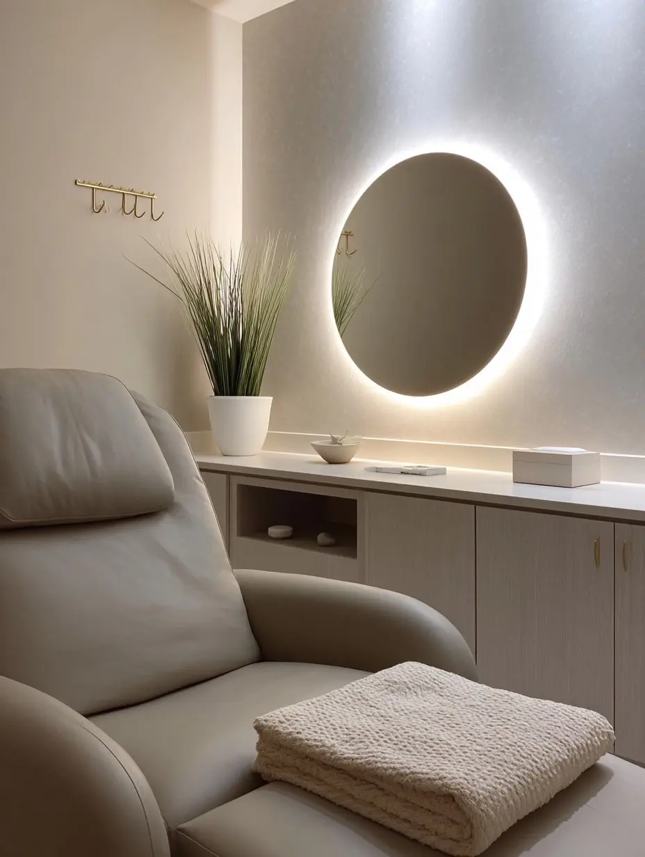 金山美容サロン mire（ミレ） 完全個室プライベートサロン ヒト幹細胞培養液ケア・白髪改善・育毛ケア専門の施術室